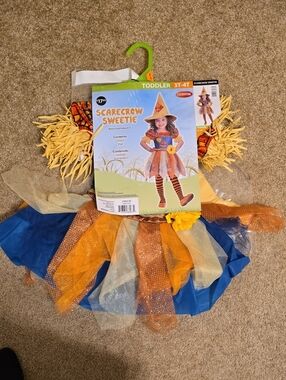 3T-4T Scarecrow Sweetie Toddler Costume